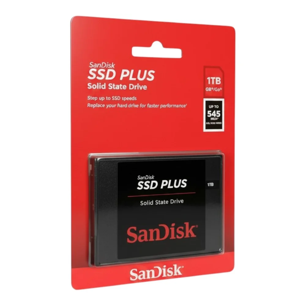 内蔵型SSD SanDisk SSD PLUS 1TB Produtos com até 15 OFF no PIX KaBuM