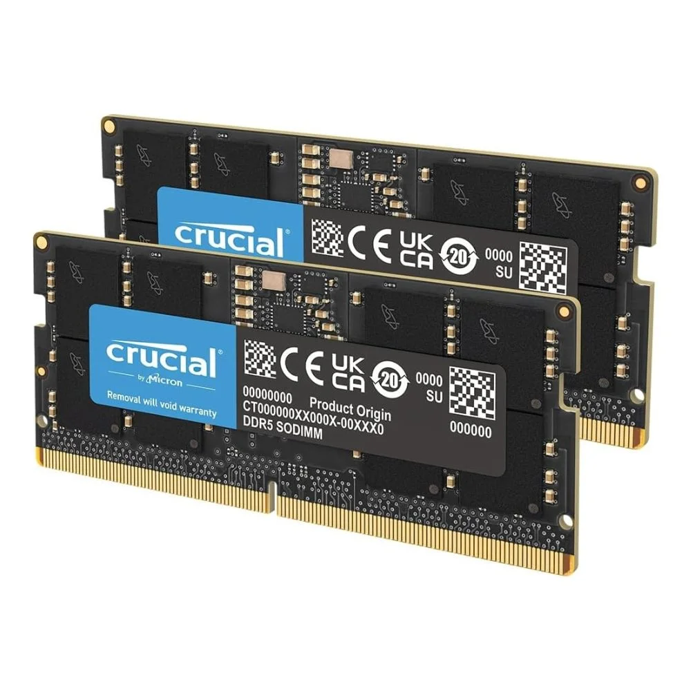 Micron DDR5 5600Mhz 16GB×2 SODIMM Produtos com até 15 OFF no PIX KaBuM