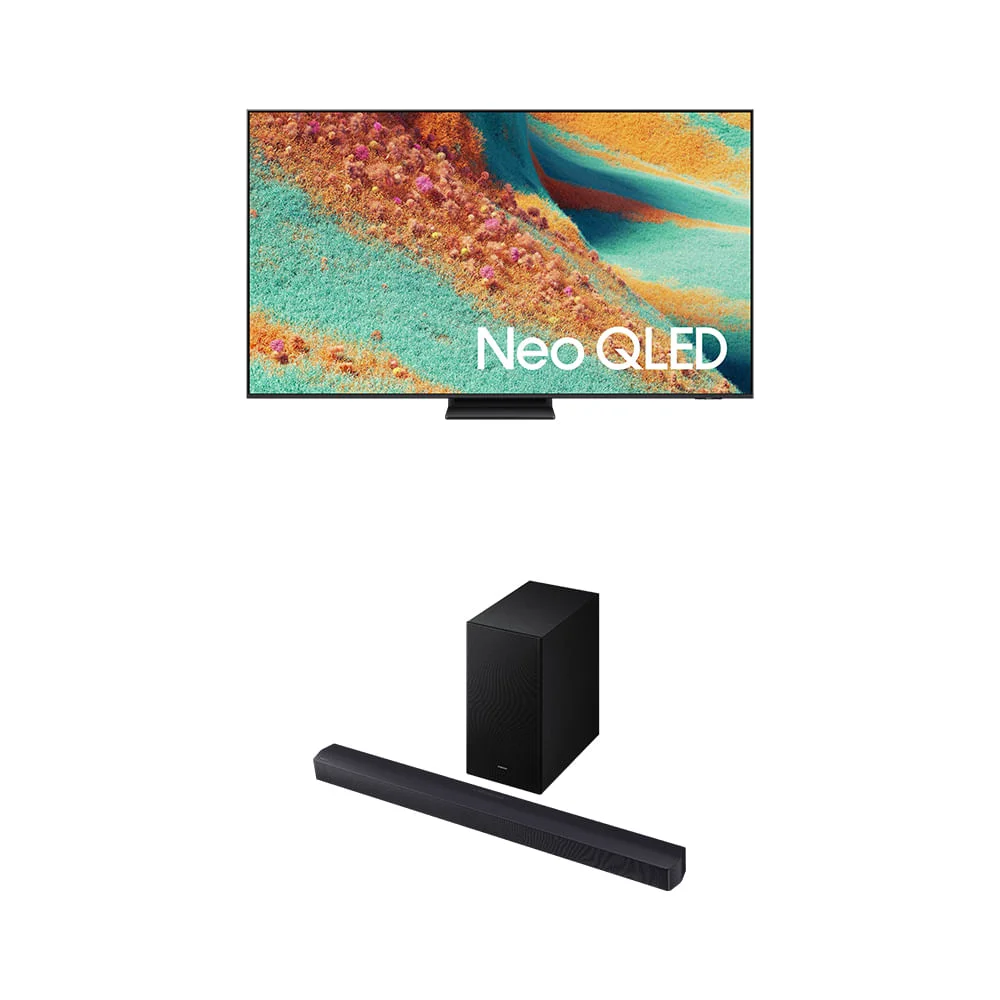 Samsung Vision Ai Tv 85” Neo QLED 4k Qn85f + Soundbar Hw-q600f Kit