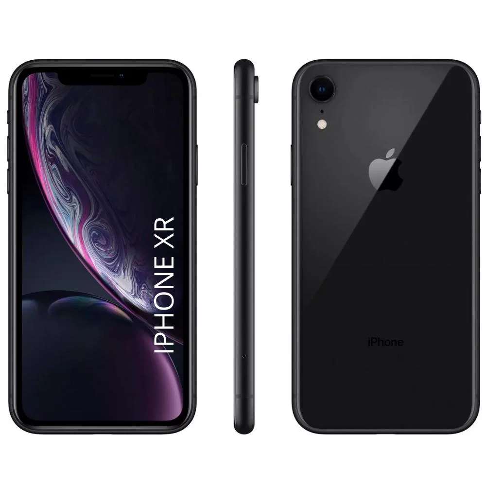 Usado Iphone Xr 64 Gb Preto Muito Bom (Usado -)