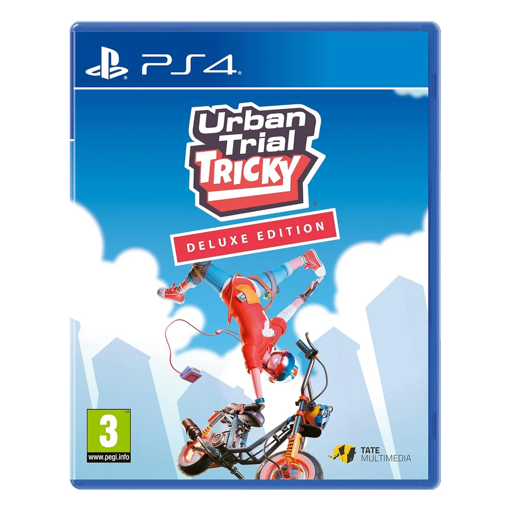 Jogo Urban Trial Tricky Deluxe Edition Ps4 Jogo Urban Trial Tricky Deluxe Edition Ps4