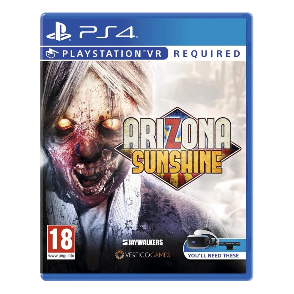 Jogo Arizona Sunshine Ps4 Playstation Vr Europeu