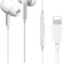 Fone De Ouvido Com Fio 2ª Geração, Qualidade Premium. Compatível Com Lightning, Ios. Compatível Com Iphone 5, 6, 7, 8, X, 11, 12, 13 E 14.