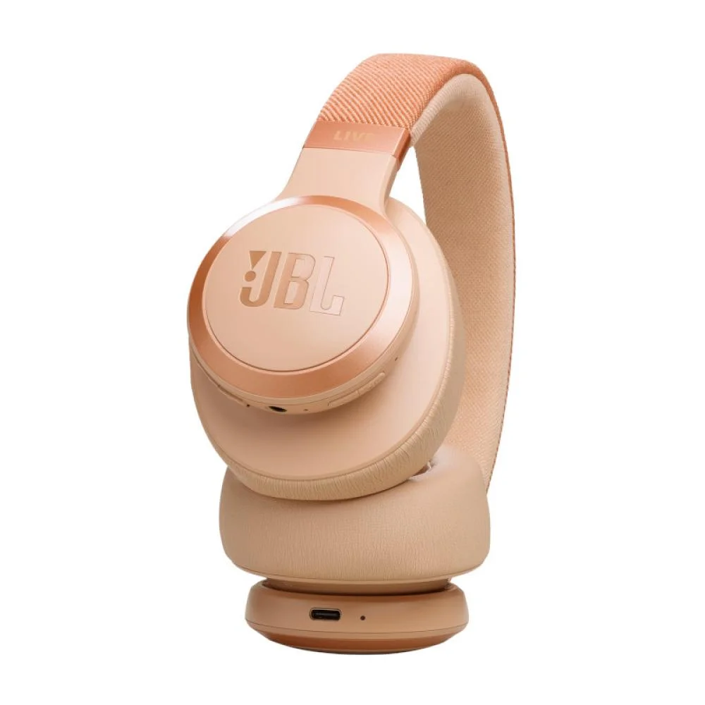 JBL Live 770NC ワイヤレスヘッドホン ゴールド Produtos com até 15 OFF no PIX KaBuM