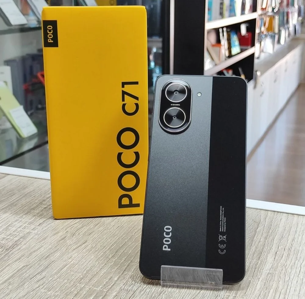 【未開封新品‼️】POCO C71 6.88インチ 3GB 64GB ブラック Produtos com até 15 OFF no PIX KaBuM