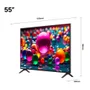Smart Tv Lg 55'' 4k Webos 25 Ai Controle Smart Magic 55au801