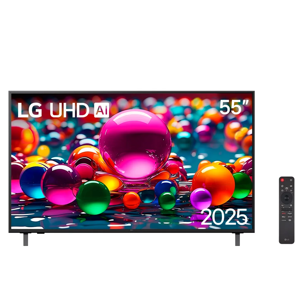 Smart Tv Lg 55'' 4k Webos 25 Ai Controle Smart Magic 55au801
