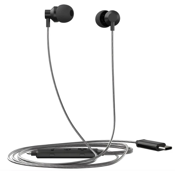 Fones Ouvido Usb-c Hp Dhh-1127 Preto Qualidade Som Superior