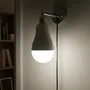 Lâmpada Recarregável MiLEMON De Emergência LED Forte Inteligente De Emergência Bateria Bivolt 5000 mwh
