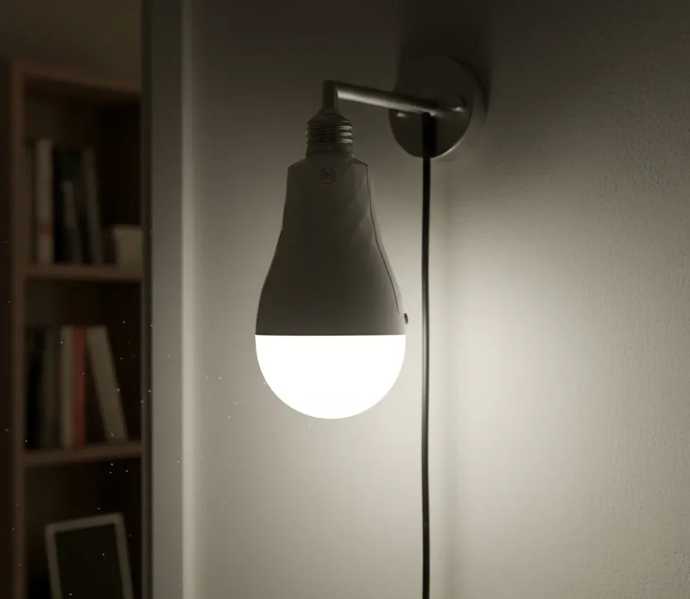 Lâmpada Recarregável MiLEMON De Emergência LED Forte Inteligente De Emergência Bateria Bivolt 5000 mwh