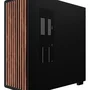 Gabinete Gamer Frontal De Madeira Com 4 Fans Bg-061 Preto