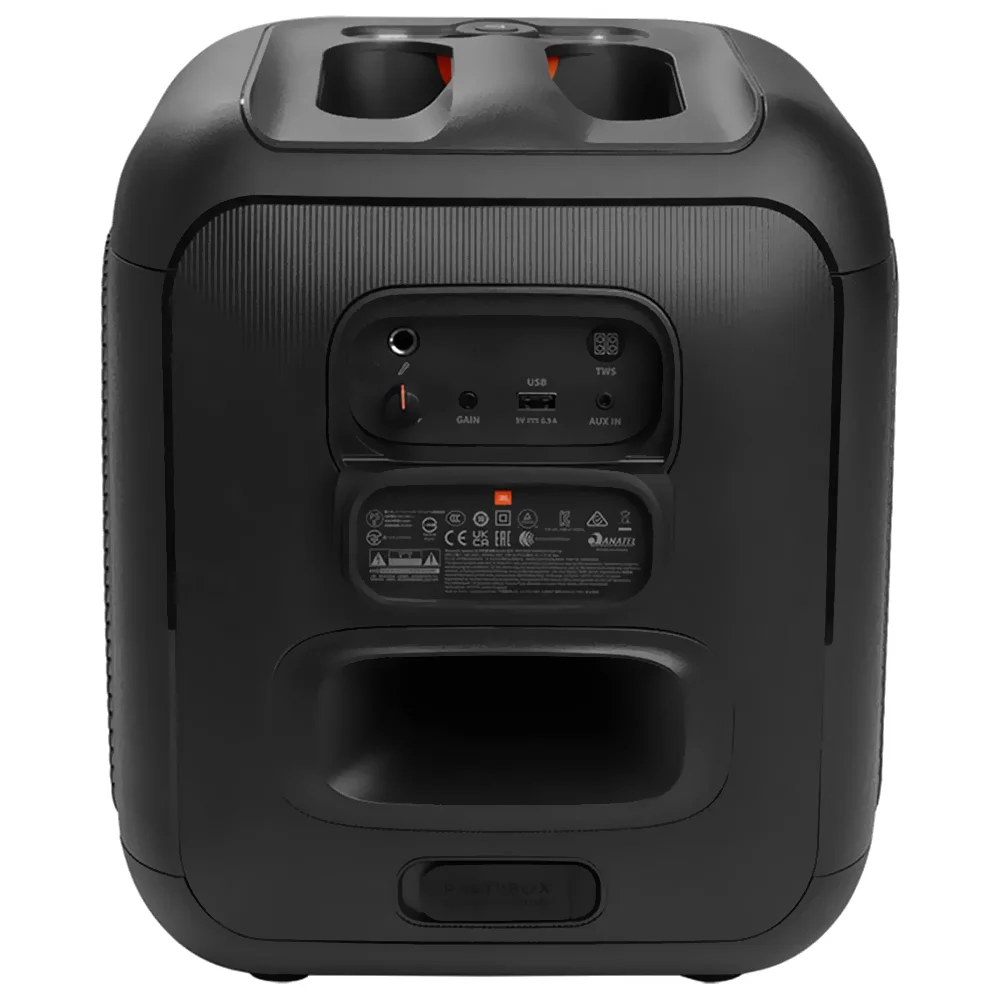 Caixa De Som Jbl Partybox Encore Essential - Preto + 2 Microfone