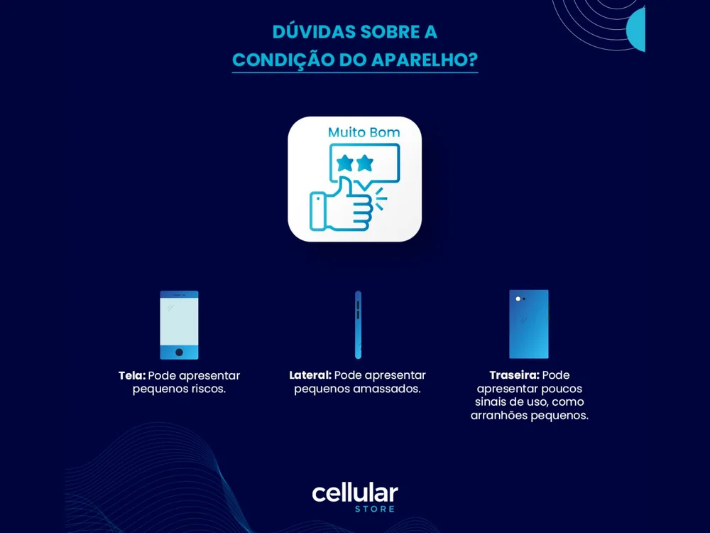 Usado -  Iphone 13 256 Gb Azul - Muito Bom - view 4