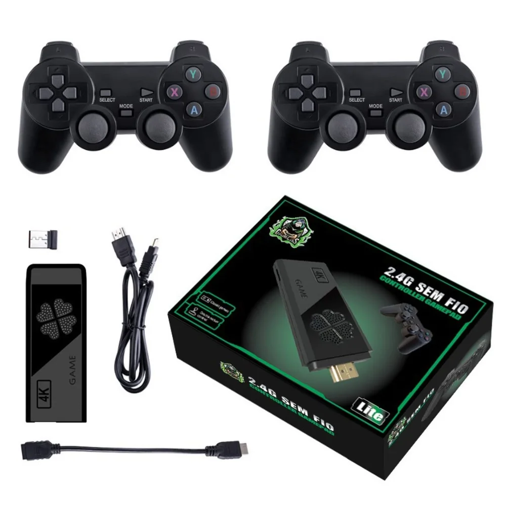 Vídeo Game Retrô 4k 64g Com 10.000 Jogos, Hd Display, Vídeo Game Stick Para Ps1/gba/fc/md, Clássico Retro Video Game Ret Vídeo Game Retrô 4k 64g Com 10.000 Jogos, Hd Display, Vídeo Game Stick Para Ps1/gba/fc/md, Clássico Retro Video Game Ret