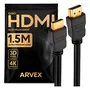 Cabo HDMI 4k 2.0 Blindado 1,5 Metros Full Hd Arvex
