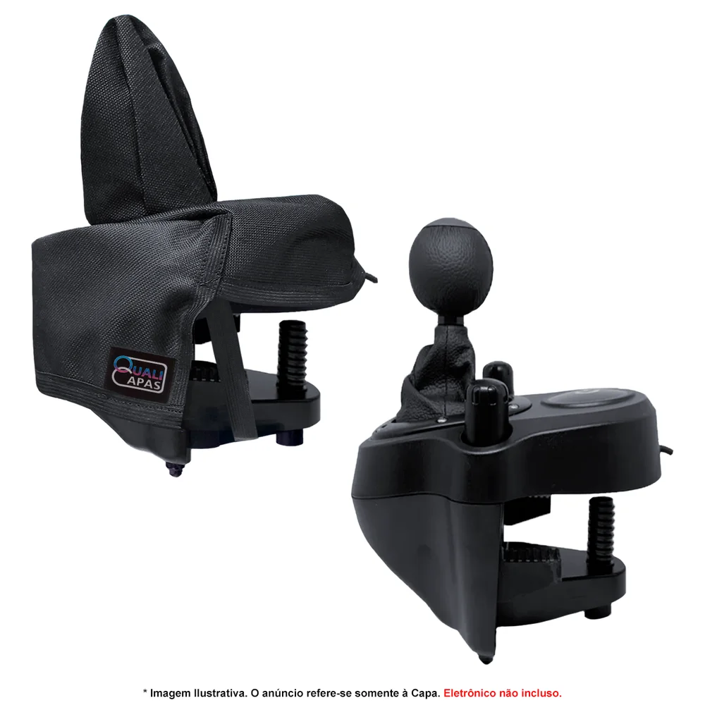 Capa Protetora Qualicapas Compatível C/ Câmbio Driving Force Shifter G29 G920 G923 Simulador Gamer Logitech