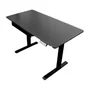 Mesa com Regulagem de Altura Ajustável Motor Elétrico Ergonômica Antiesmagamento Bivolt Preta