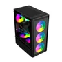 Gabinete Gamer Vidro Lateral, Mt-g140bk, M-atx, Sem Cooler, Suporta Watercooler