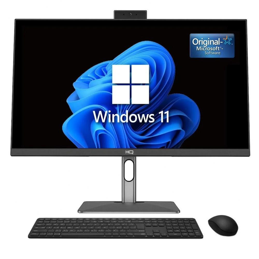 "Computador All In One 24"", Intel Core i5 11400 11ª Geração, 16gb Ddr4, SSD 256gb, WINDOWS 11  , Webcam, Wifi, Bluetooth, Hq Silver Aihqp-012" em Campinas