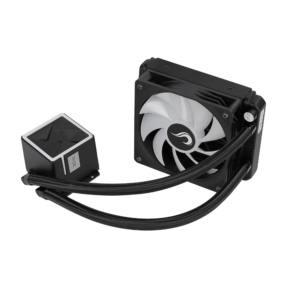 Water Cooler Gamer Rise Mode Black 120mm RGB Rainbow - RM-WCB-01-RBW