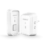 Campainha Sem Fio Com Bateria Cib 101s Branca Intelbras