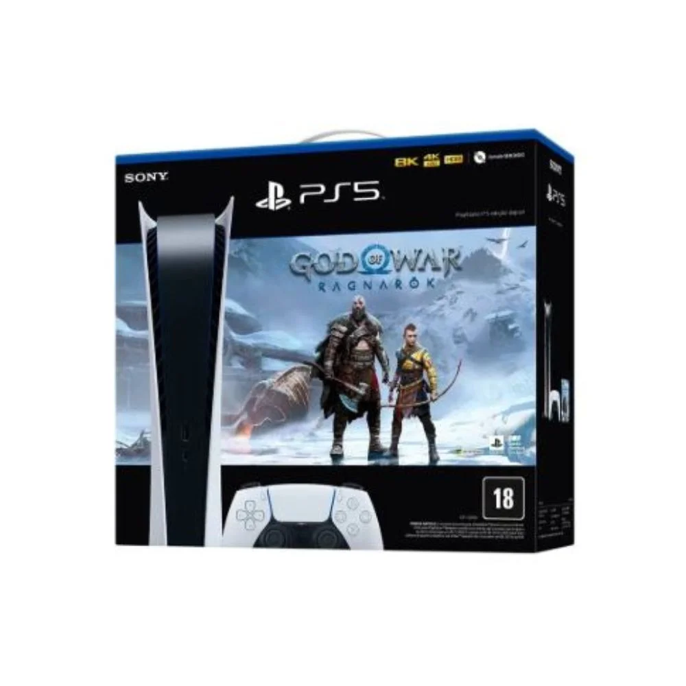 Playstation 5 Edição Digital 825gb God Of War Ragnarök Sony