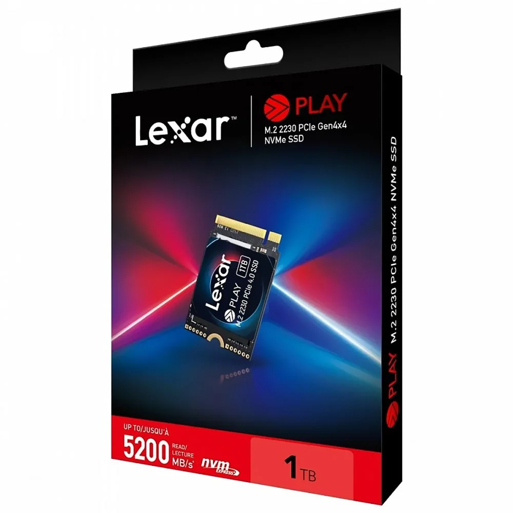 内蔵型SSD 1TB Gen4 M.2 2230 SSD Lexar PLAY Produtos com até 15 OFF no PIX KaBuM