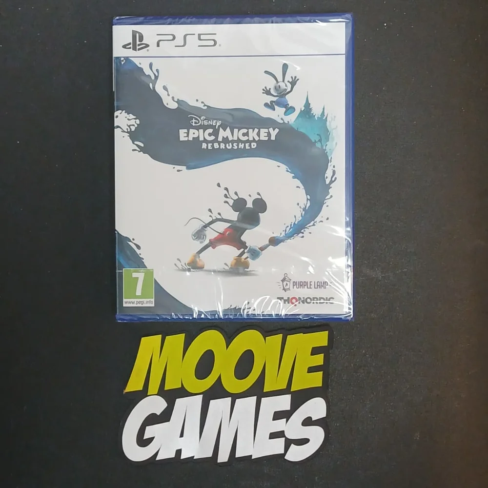 Disney Epic Mickey Rebrushed Ps5 Versão Europeia