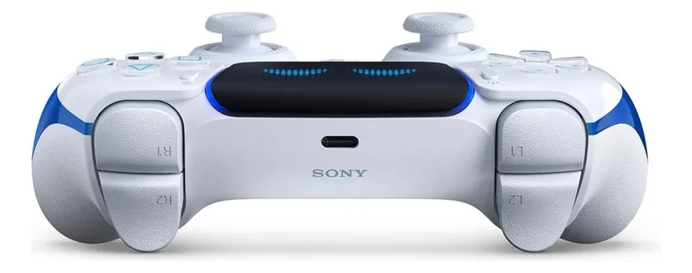 Controle Ps5 Dualsense Edição Limitada Astro Bot Joyful Branco/azul