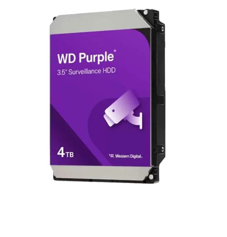 Hdd Wd Purple 4 Tb Para Segurança Vigilancia