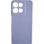 Capa Capinha Case Aveludada Para Motorola Moto G15 Lilás