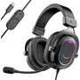 Fone Headset Gamer Fifine Ampligame LED RGB 7.1 Surround Microfone Flexivel H6 Preto