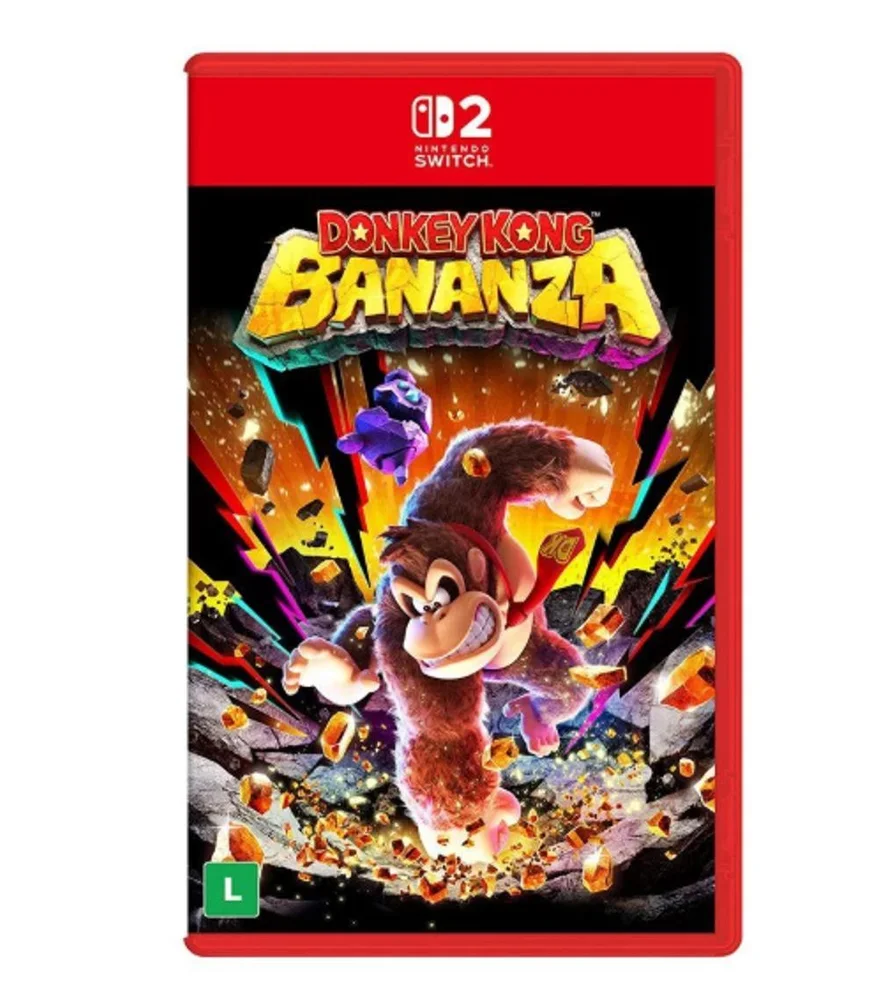 Jogo Donkey Kong Bananza Nintendo Switch 2 Jogo Donkey Kong Bananza Nintendo Switch 2