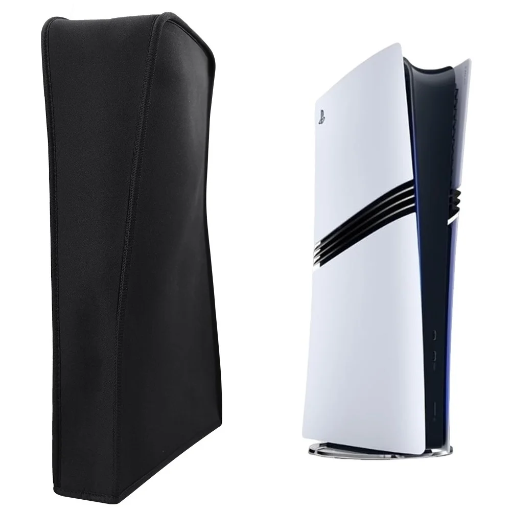 Capa De Proteção Antipoeira Para Playstation 5 Pro Preta Capa De Proteção Antipoeira Para Playstation 5 Pro Preta