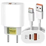 Carregador Turbo 40w Celulari Usb-c Iphone Samsung Motorola Xiaomi Branco