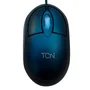 Mouse Óptico Tcn 1200dpi, Usb - Preto