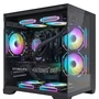 PC Gamer Gabinete Aquario Preto | Ryzen 5 5500 | RTX 5060 8GB | 16gb Ram | SSD 500GB | Water Cooler 240mm | Win11 Pro