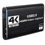 Placa De Captura De Vídeo HDMI 4k Full Hd Usb 3.0 Com Áudio