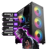 S*t様 PC・モニター セット　Ryzen 5 3600 /RX 570(8G Pc Gamer Nave Urano Amd Ryzen 5 3600, 8gb, Rx 570, Ssd 256gb