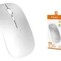 Mouse Sem Fio A'gold Ms-04b 2.4g Wireless Recarregável Prata Prateado