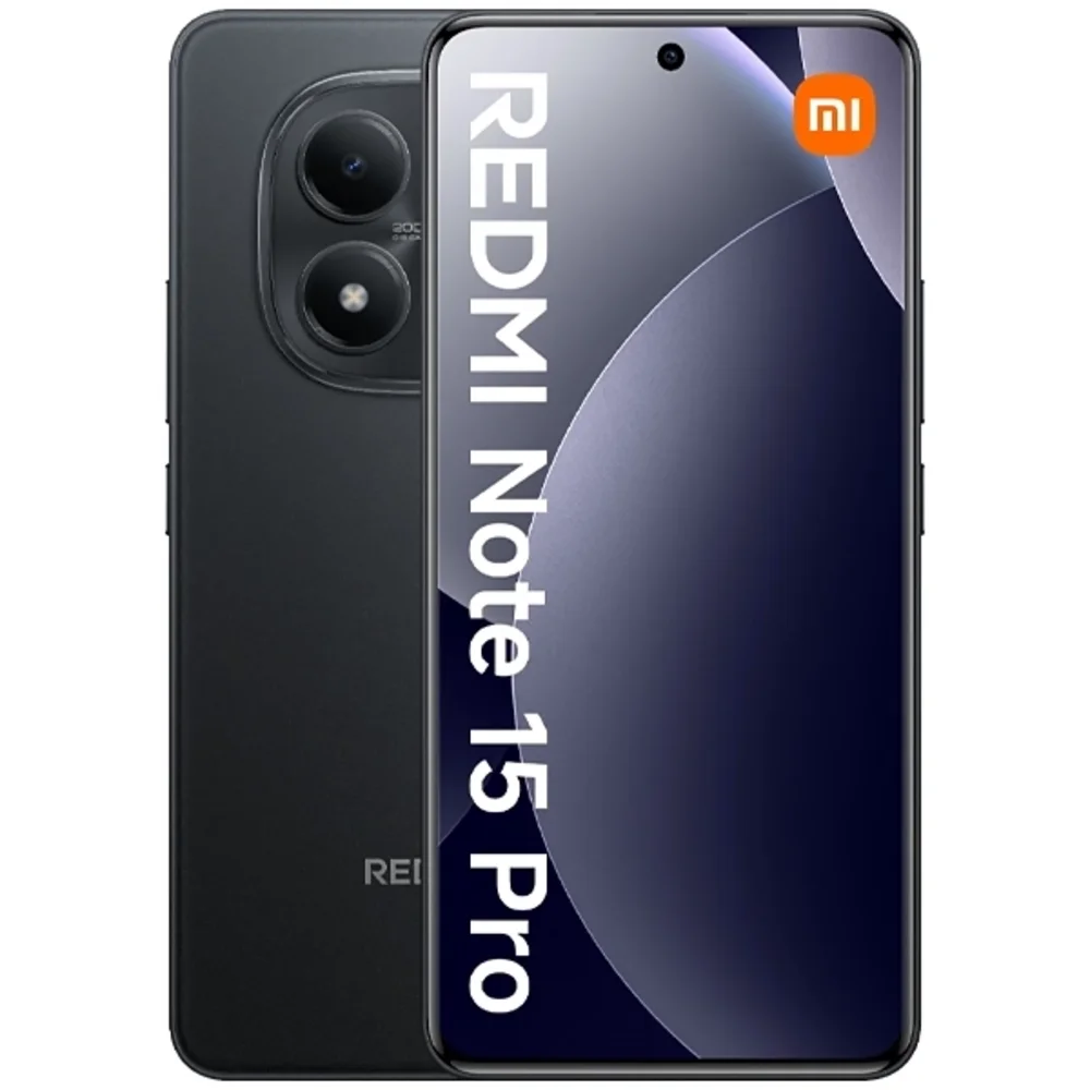 "Celular Xiaomi Redmi Note 15 Pro De 256gb 8GB Ram De 6.77"" 200+8mp 32mp - Preto (global)"